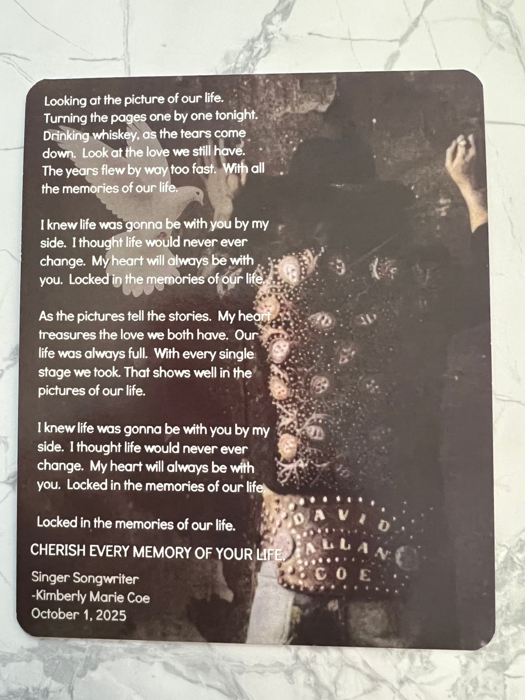 DAC MEMORIAL 3  CARD SET